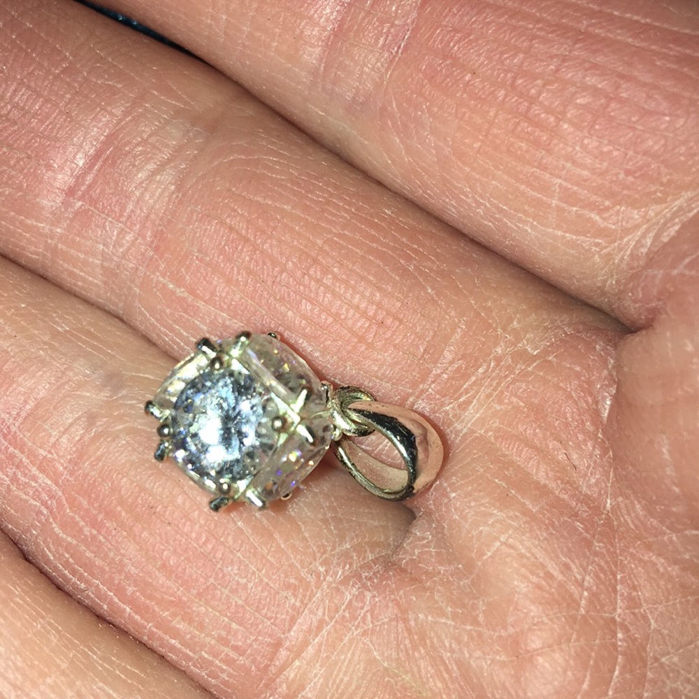 Lane Bryant crystal pendant